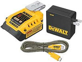 DeWALT DCB094K Portable USB Charging Kit, 20 V Input